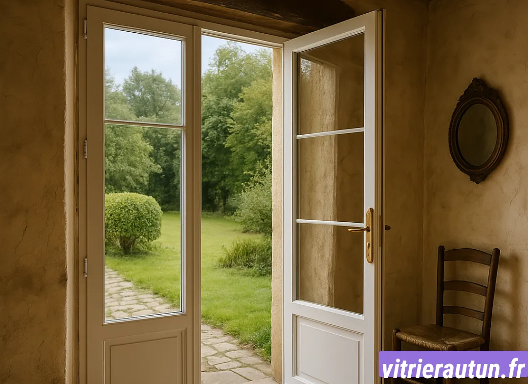 Installation de fenêtre en PVC Autun