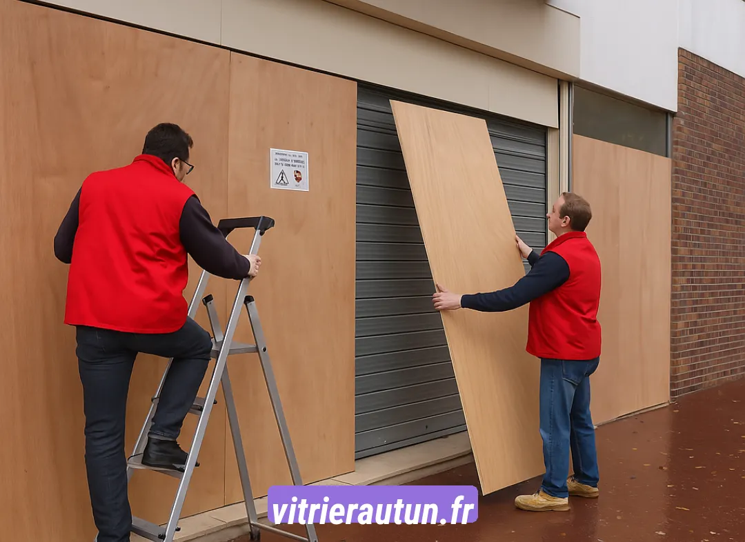 Mise en sécurité fermeture provisoire Autun
